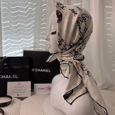 [CHANEL] 여성 스카프 빈티지 90*90 샤넬 패션 CC 클래식 실크스카프
