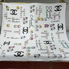 [CHANEL] 여성 스카프 빈티지 90*90 샤넬 패션 CC 클래식 실크스카프