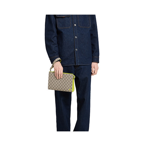 [GUCCI] 남성백 구찌 핸드클러치백 신상핸드백 768255
