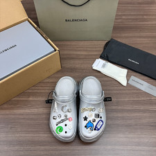 [Balenciaga] 1:1 정품급 남여공용 Crocs x shoes 슬리퍼 발렌시아가 패션 신발