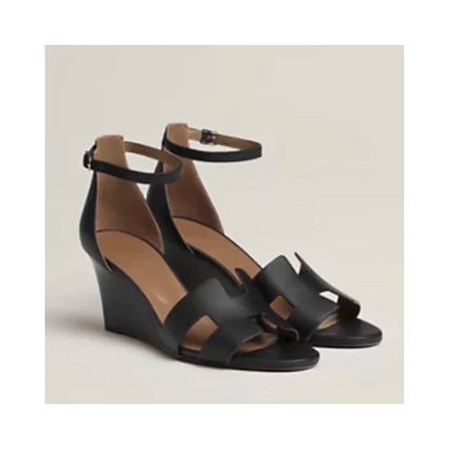 【HERMES] Chamois Legend SHOES 에르메스 여성힐샌들 슈즈