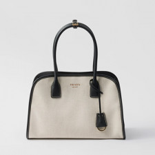 [PRADA] 여성백  BAG 프라다 신상 리넨 블렌 토트백 핸드백 1BG572