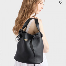 [PRADA] 여성백 25ss Buckle BAG 프라다 신상 버킷백 핸드백 1BE085