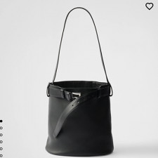 [PRADA] 여성백 25ss Buckle BAG 프라다 신상 버킷백 핸드백 1BE085