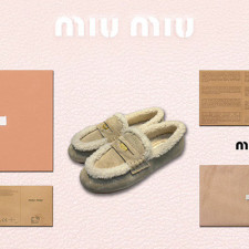 [로퍼/플랫] MIUMIU SHOES 팬더샵신발 빈티지 여성신상 로퍼구두