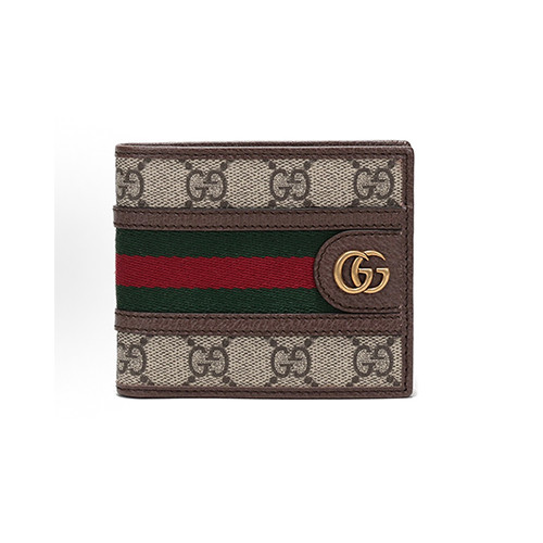 [GUCCI] 남여공용지갑 GG Ophidia 구찌지갑 빈티지 카드반지갑 597606