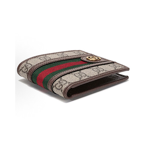 [GUCCI] 남여공용지갑 GG Ophidia 구찌지갑 빈티지 카드반지갑 597606