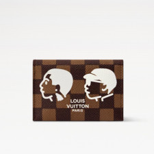 [LOUIS VUITTON] 남여공용 N40812 루이비통 슬림 카드 홀더 브라운 다미에 프렌드쉽 지갑 정품급 1:1버전