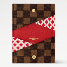 [LOUIS VUITTON] 남여공용 N40812 루이비통 슬림 카드 홀더 브라운 다미에 프렌드쉽 지갑 정품급 1:1버전