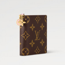 [LOUIS VUITTON] 여성용 M14718 루이비통 포켓 참 포켓월릿 코튼 반지갑 정품급 1:1버전