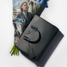 [PRADA] 남용백 Saffiano BAG 프라다 사피아노 가죽 브리프케이스 토트백 이너백 2VG061