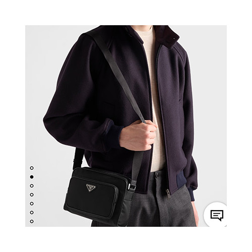 [PRADA] 남용백 Saffiano BAG 프라다 리나일론 사피아노 크로스바디백 2VH190