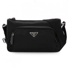 [PRADA] 남용백 Saffiano BAG 프라다 로고 플라크 지퍼 메신저 백 2VH191