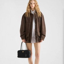 [PRADA] 여성백 Saffiano BAG 프라다 자물쇠 스몰 토트백 가죽 탑 핸들백 1BB132