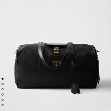 [PRADA] 남여공용백 Saffiano BAG 프라다 삼각 로고 패드락 라지 보스턴백 1BB135