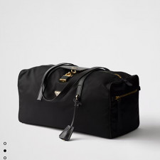 [PRADA] 남여공용백 Saffiano BAG 프라다 삼각 로고 패드락 라지 보스턴백 1BB135