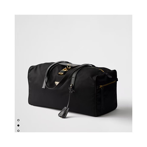 [PRADA] 남여공용백 Saffiano BAG 프라다 삼각 로고 패드락 라지 보스턴백 1BB135