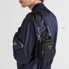 [PRADA] 남여공용백 Saffiano BAG 프라다 사피아노 리나일론 스트랩 크로스백 2ZH155