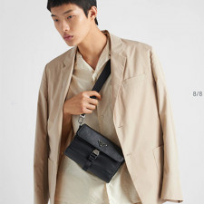 [PRADA] 남여공용백 Saffiano BAG 프라다 사피아노 리나일론 스트랩 크로스백 2VD053