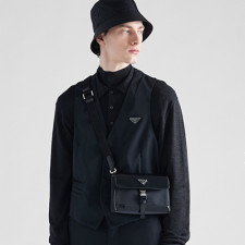 [PRADA] 남용백 Saffiano BAG 프라다 사피아노 리나일론 스트랩 크로스백 2VD044