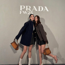 [PRADA] 여성백 FW25 Enchaine BAG 프라다 앙쉐인 숄더백 핸드백 1BC262