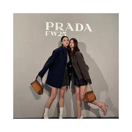 [PRADA] 여성백 FW25 Enchaine BAG 프라다 앙쉐인 숄더백 핸드백 1BC262