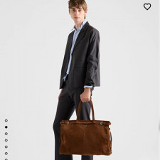 [PRADA] 남성백 FW25 Soft lux BAG 프라다 피니시 토트백 소프트 핸드백 2VG128