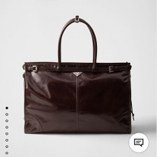 [PRADA] 남성백 FW25 Soft lux BAG 프라다 피니시 토트백 소프트 핸드백 2VG128