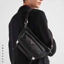 [PRADA] 남여공용백 FW25 Saffiano BAG 프라다 사피아노 바이커백 핸드백 2VH171