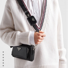 [PRADA] 남여공용백 FW25 Saffiano BAG 프라다 사피아노크로스 핸드백 2VH172