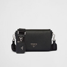 [PRADA] 남성백 FW25 BAG 프라다 사피아노 테수토 가죽 숄더백 2VD059