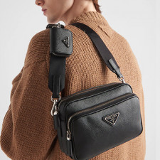 [PRADA] 남성백 FW25 BAG 프라다 사피아노 테수토 가죽 숄더백 2VH170
