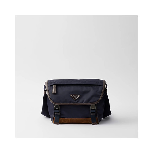 [PRADA] 남성백 FW25 BAG 프라다 리나일론 사피아노 숄더백 2VD066