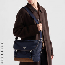 [PRADA] 남성백 FW25 BAG 프라다 리나일론 사피아노 숄더백 2VD052