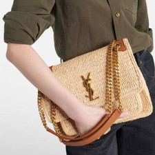 입생로랑 25ss Niki BAG 여성가방 숄더백 체인 니키 쇼핑백 828736